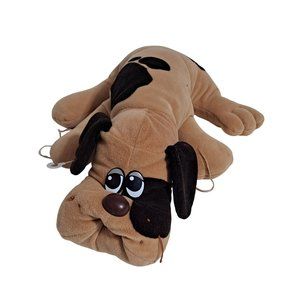 Vintage Pound Puppies Plush 18” Beige Tan Brown Tonka 1985 Clean Thread Comin Up